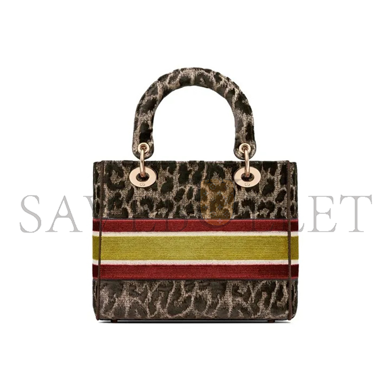 D*or medium lady d-lite bag m0565otgt-m918 (24*20*11cm)